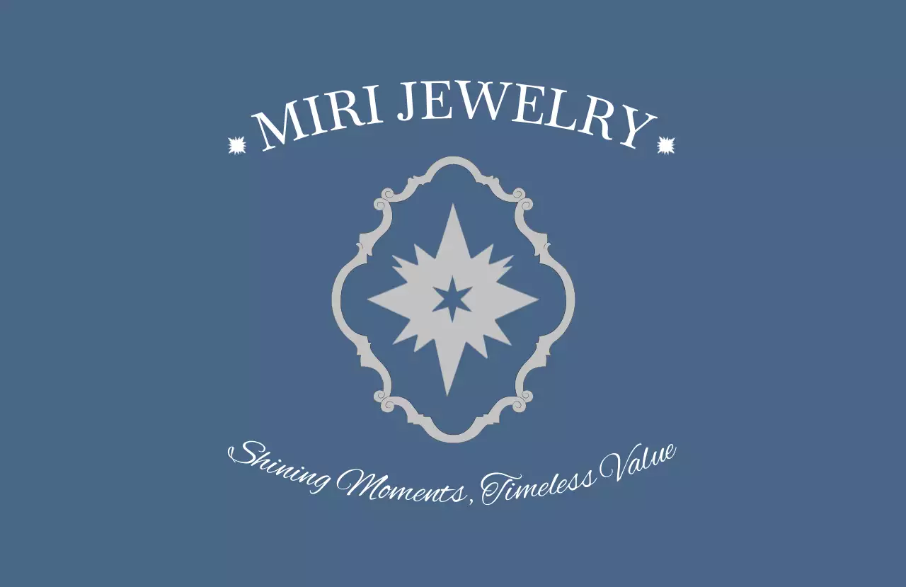 ネイビー 上品 ロゴ