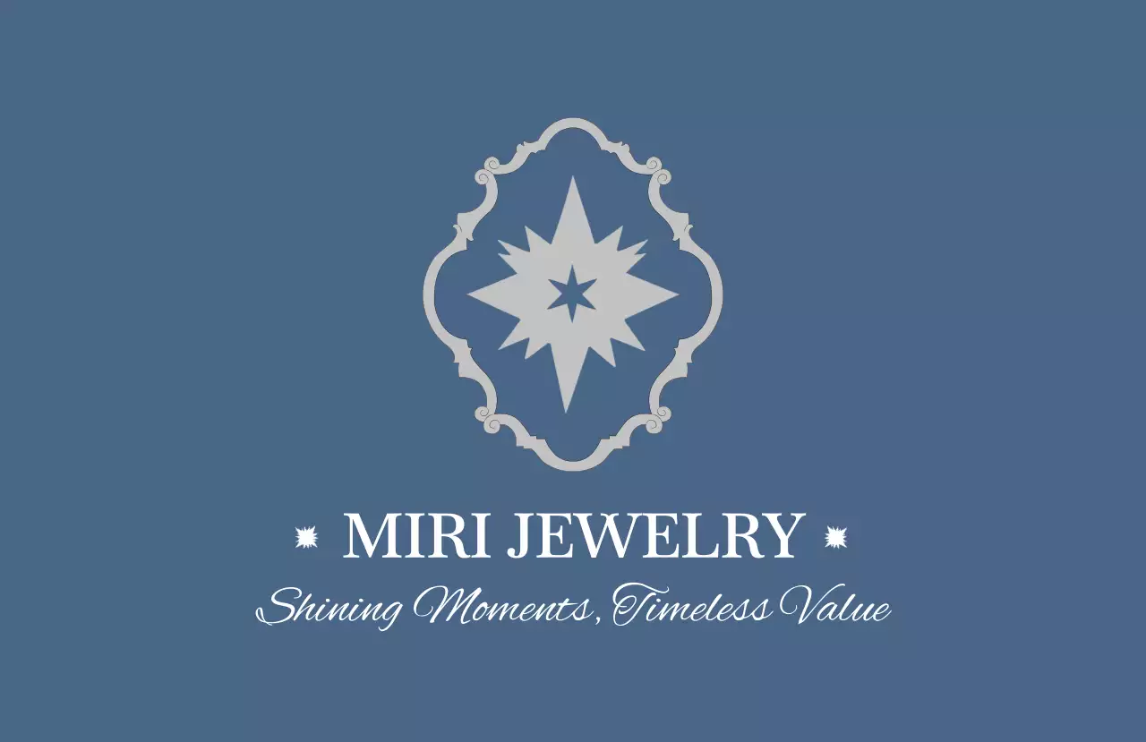 ネイビー 上品 ロゴ