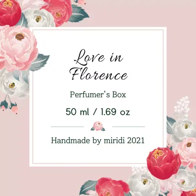 Pink Floral Perfume Invitation Instagram Post