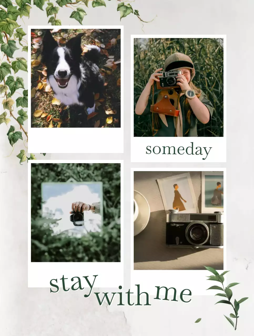 白黒 コラージュ 写真 ポスター おしゃれ