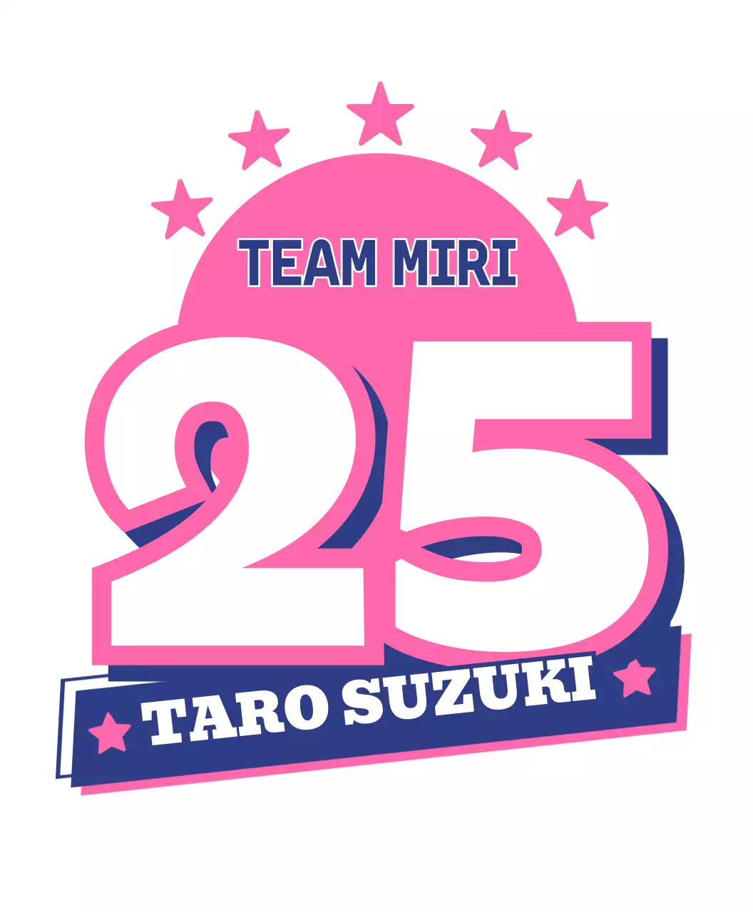 ピンク キッチュ クラス ティーシャツ