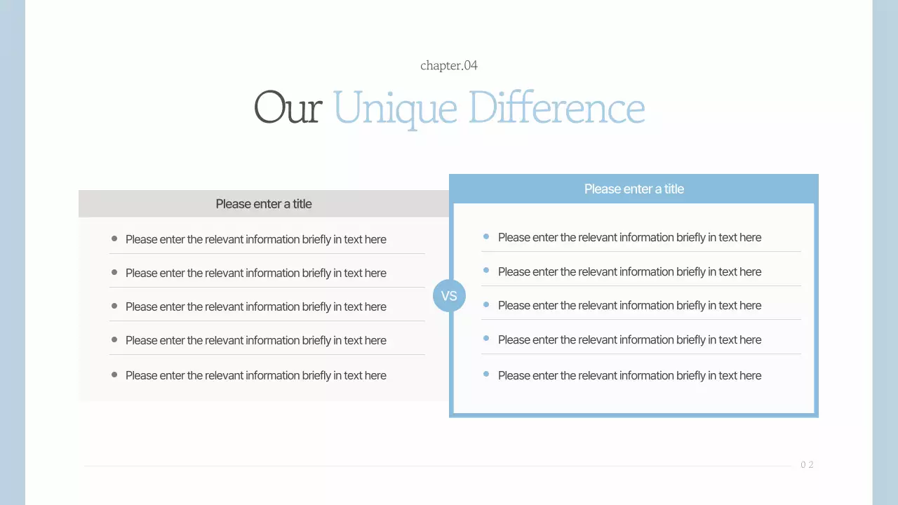 Blue Elegant Wedding Template Presentation