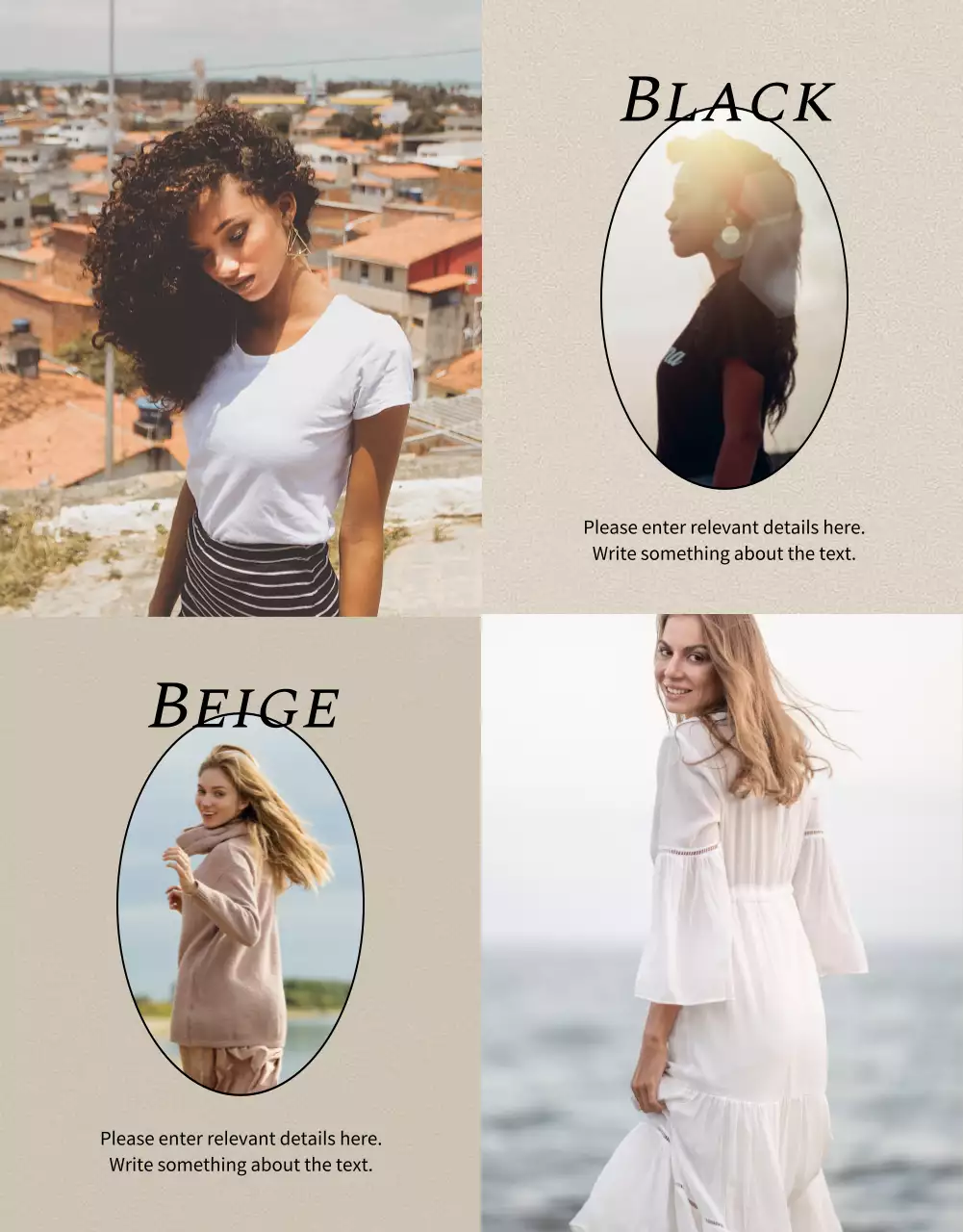 A Summer Dress with a Sentimental Design Detail