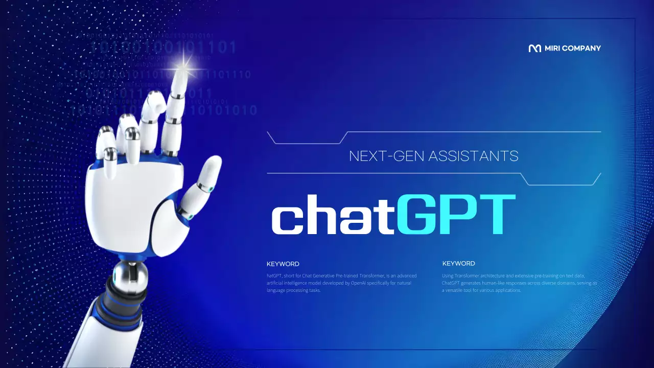 Blue Modern Ai Presentation