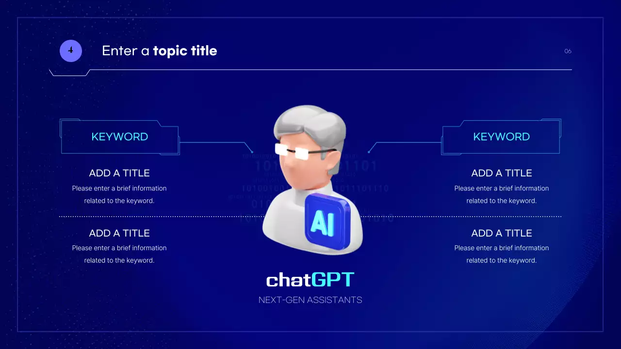 Blue Modern Ai Presentation