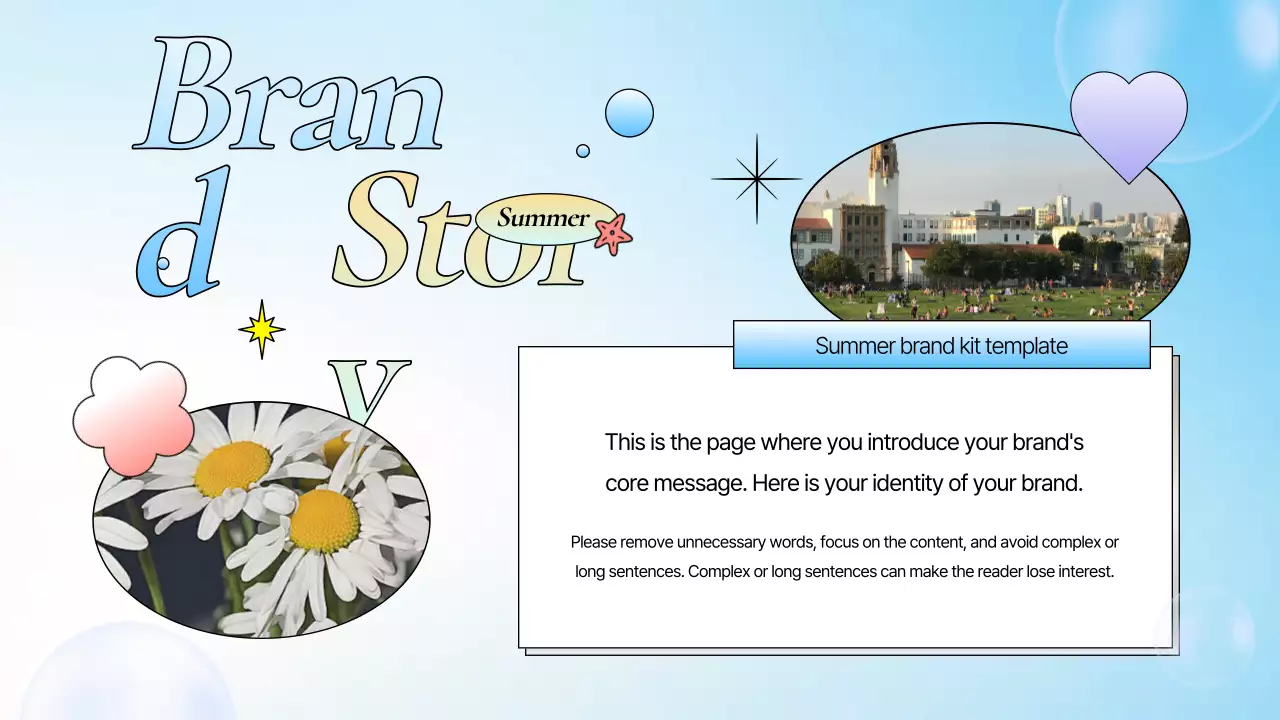 Blue Modern Summer Promotion Presentation