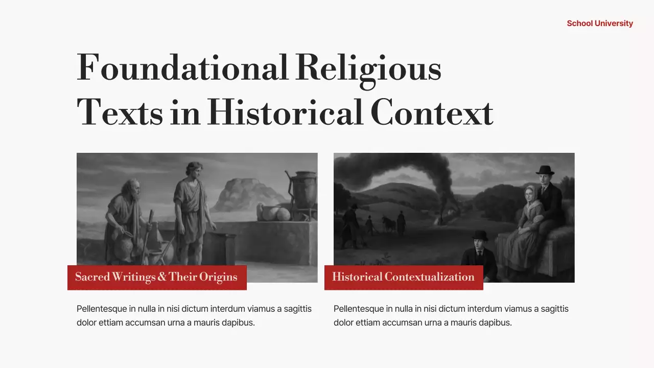 Red Classic History Course Presentation