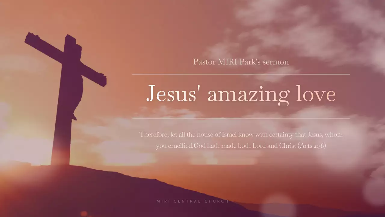 베이지 전통 교회 발표 프레젠테이션