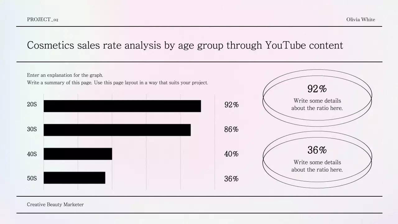 Pastel Minimal Beauty Portfolio Presentation