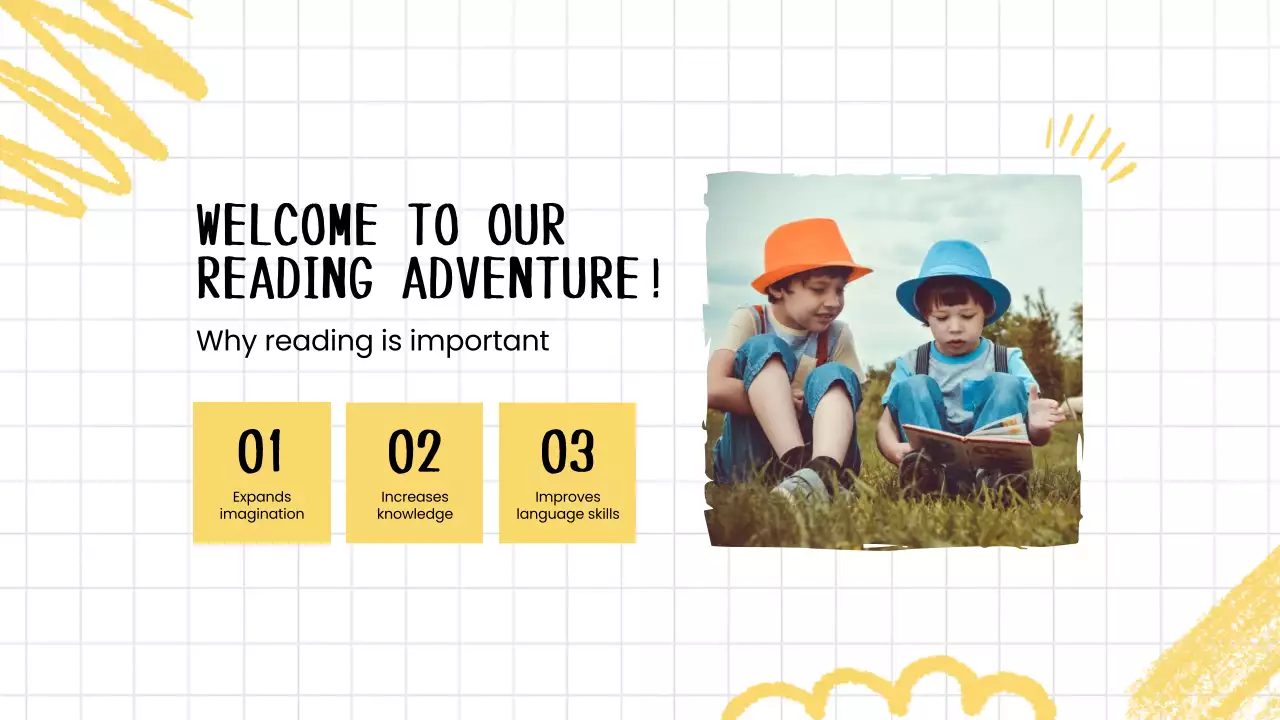 Colorful Simple Reading Guide Presentation