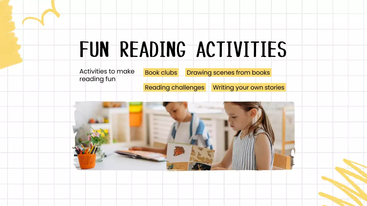 Colorful Simple Reading Guide Presentation