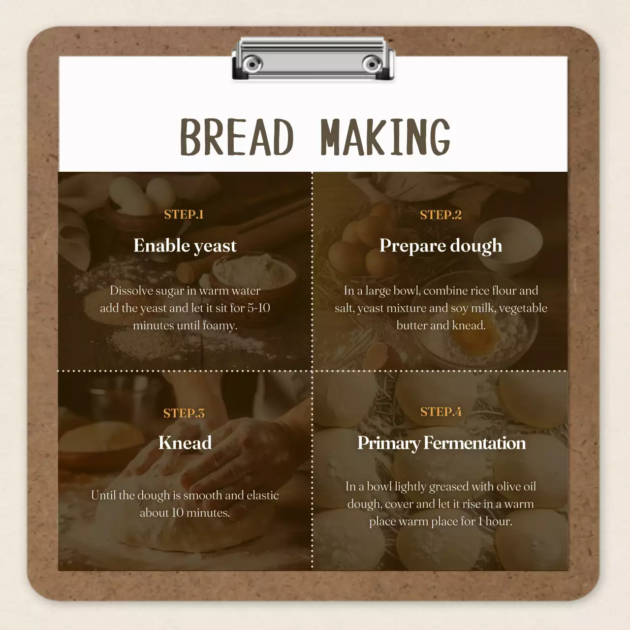 Beige Rustic Vegan Class Invitation Instagram Carousel