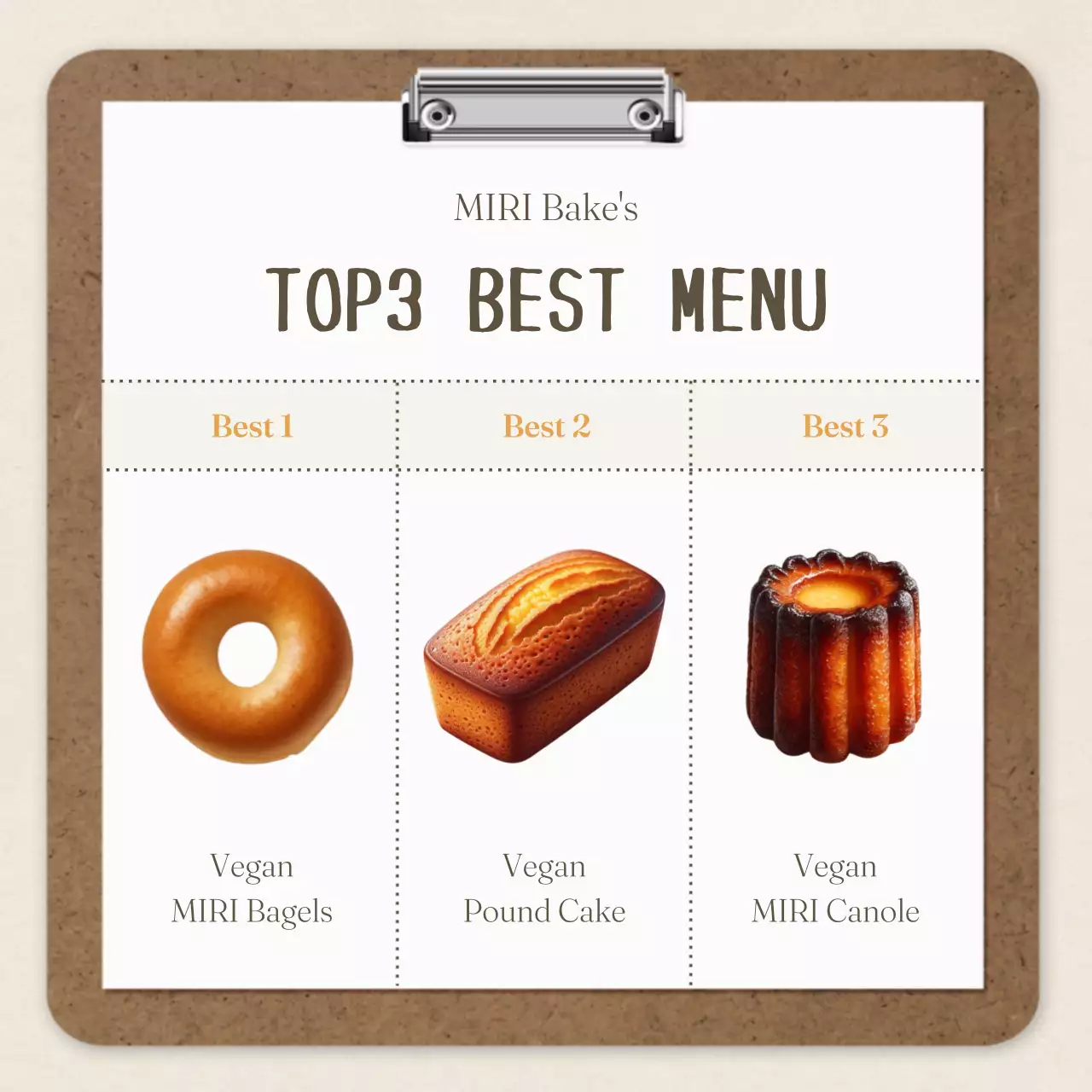 Beige Rustic Vegan Class Invitation Instagram Carousel