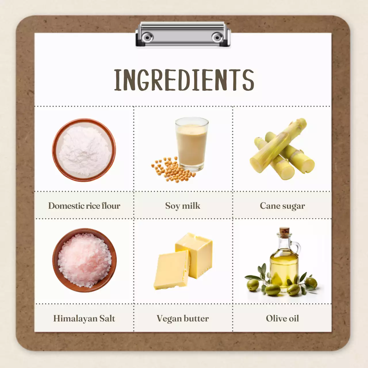 Beige Rustic Vegan Class Invitation Instagram Carousel