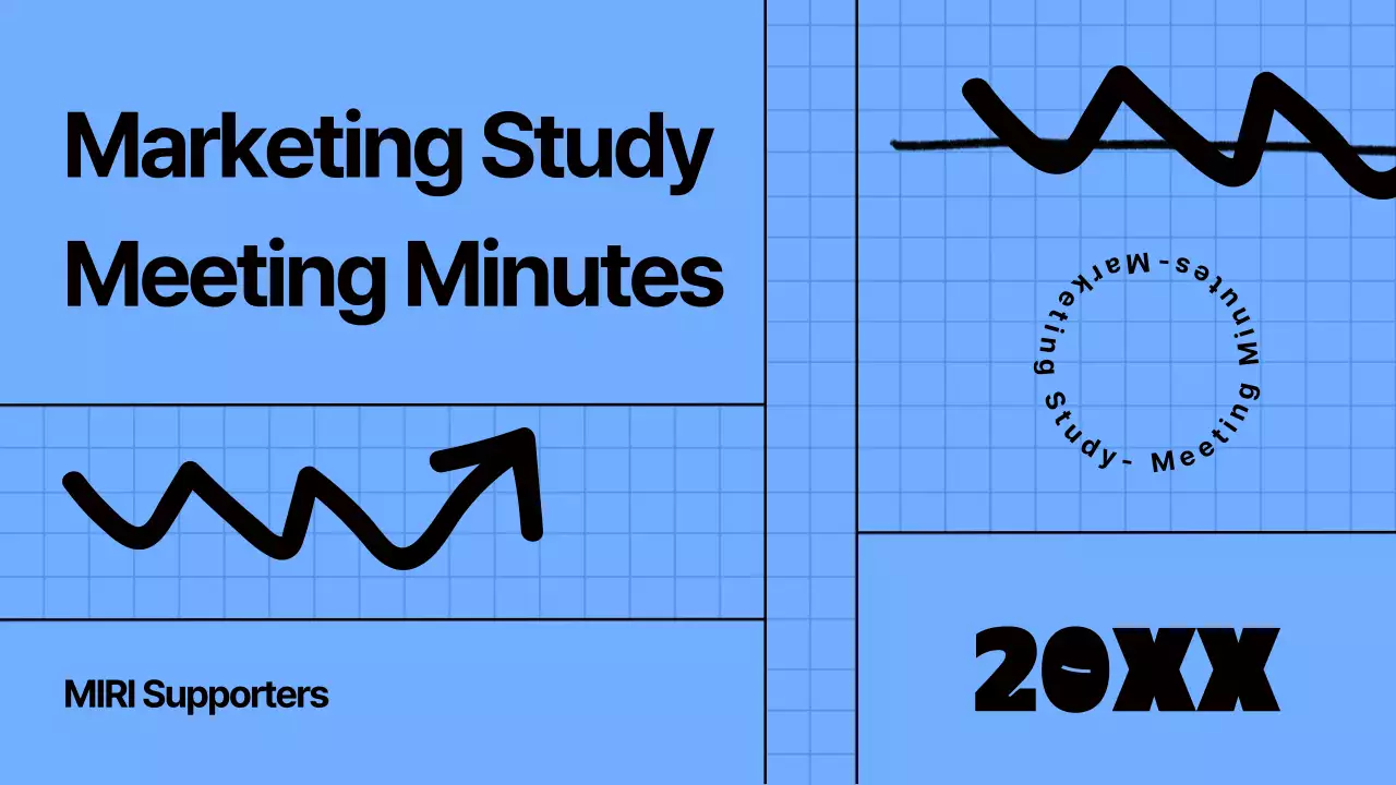 Blue Modern Marketing Minutes Document Presentation