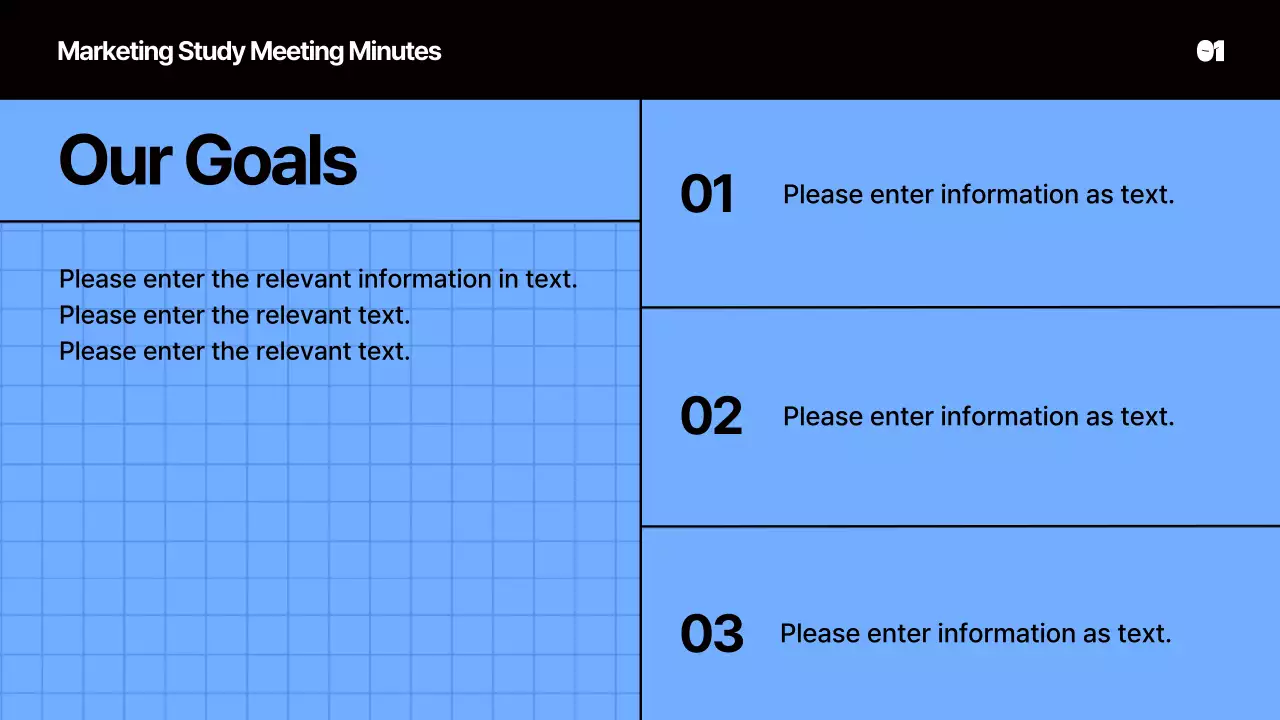Blue Modern Marketing Minutes Document Presentation
