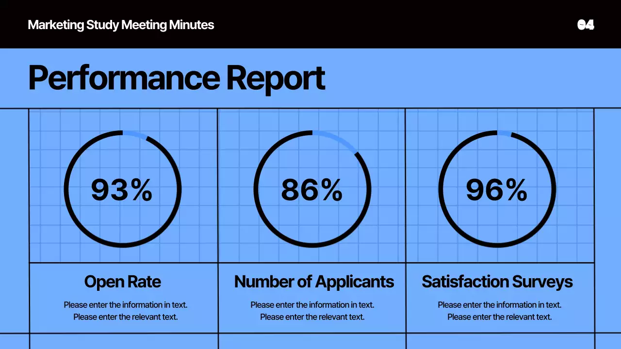 Blue Modern Marketing Minutes Document Presentation