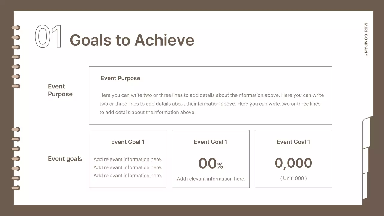 Trình bày tài liệu lập kế hoạch dự án tối giản màu nâu