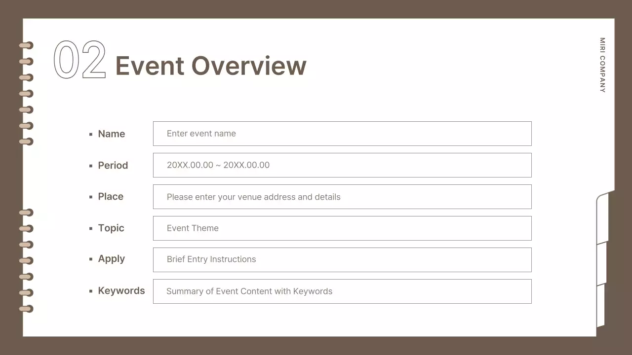 Trình bày tài liệu lập kế hoạch dự án tối giản màu nâu