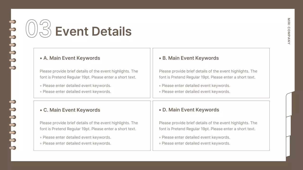 Trình bày tài liệu lập kế hoạch dự án tối giản màu nâu