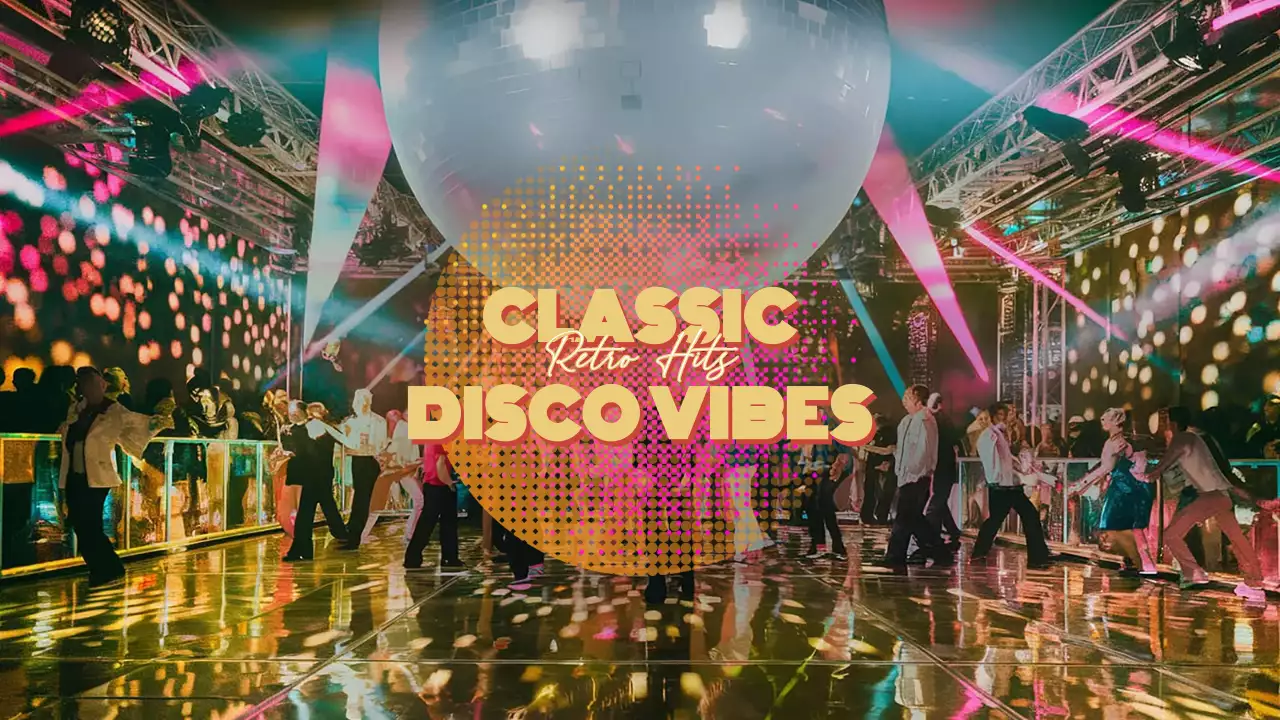 Rainbow Retro Disco Event YouTube Thumbnail