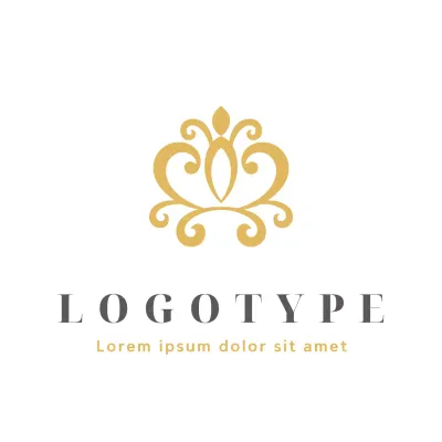 Gold Elegant Design Logo