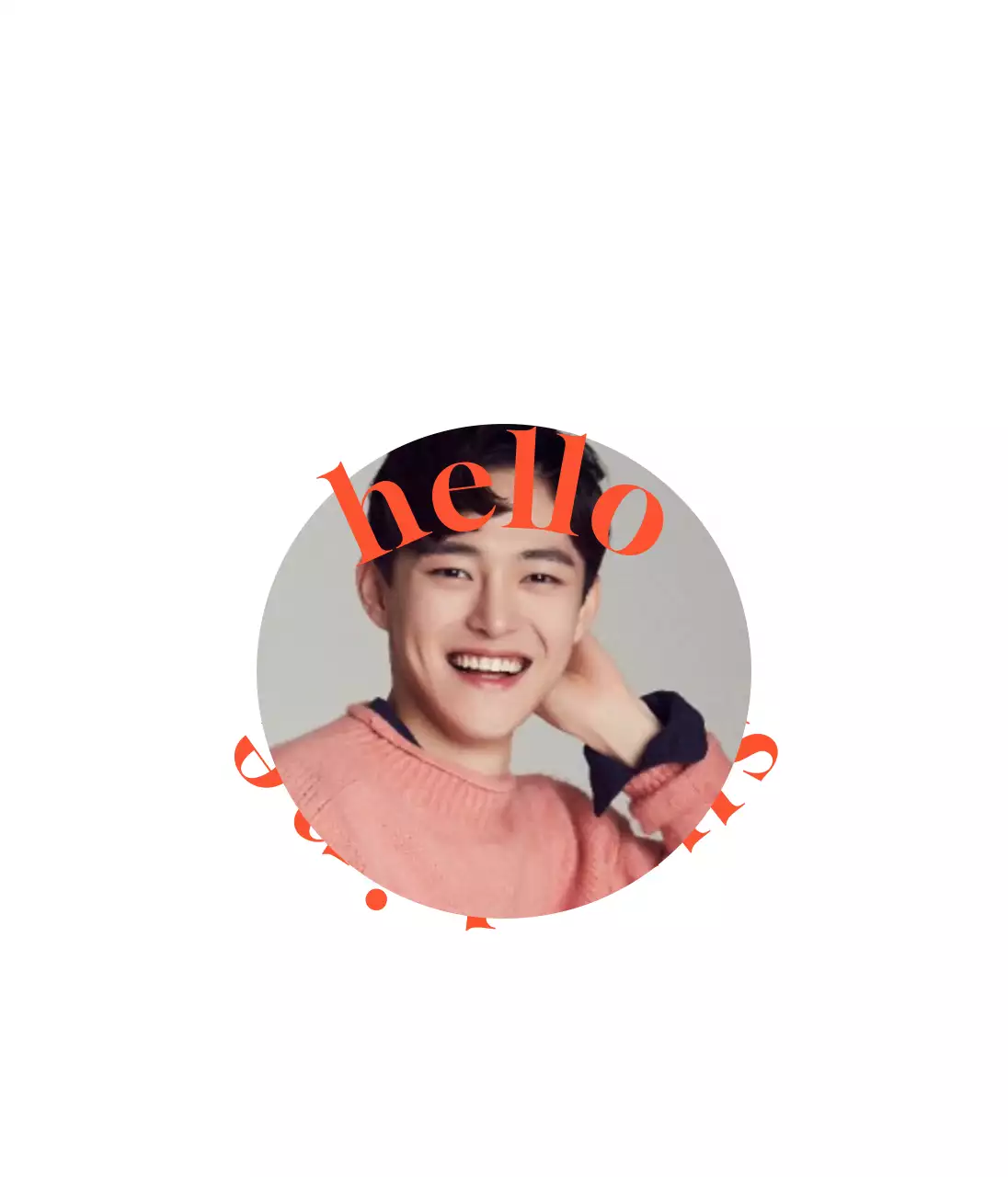 ホワイトのシンプルなレタリンググッズ