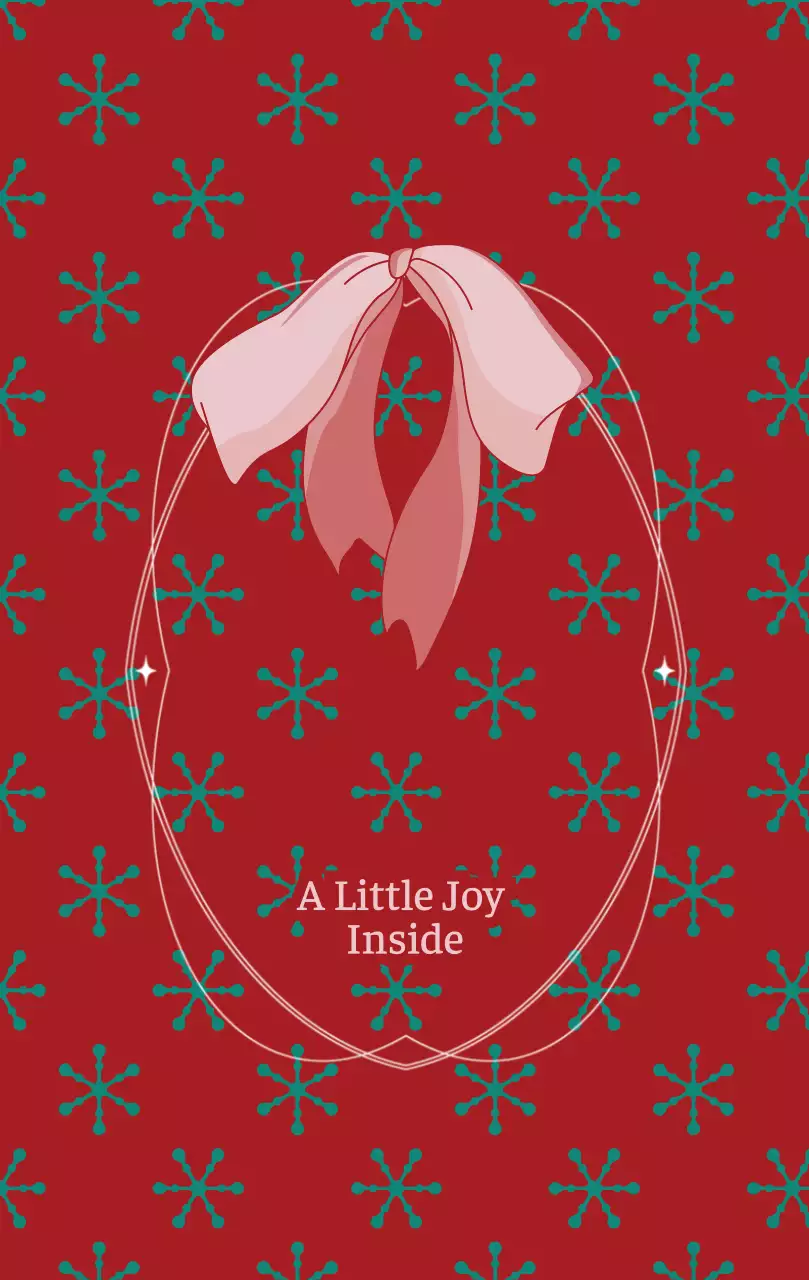 빈티리 리본 선물 배경