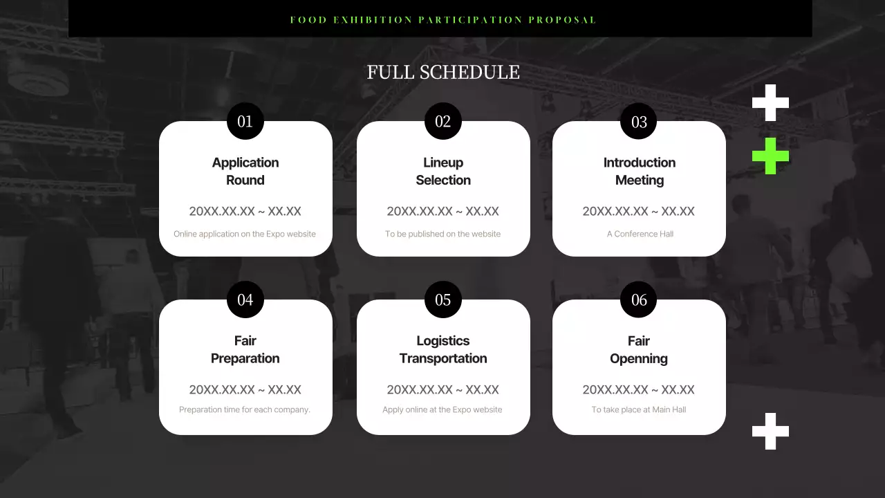 Green Modern Food Proposal Presentation