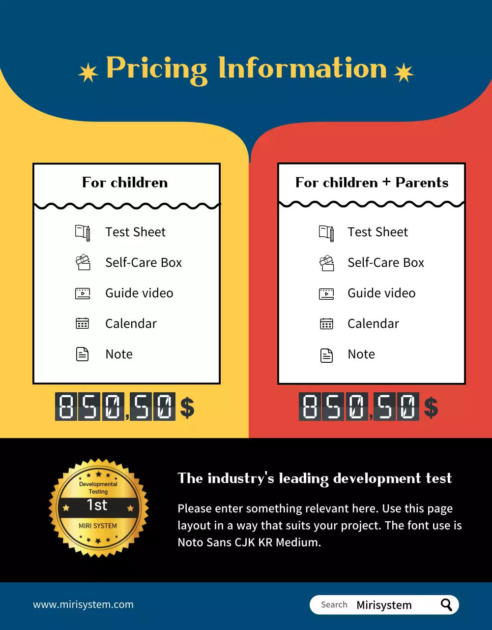 Beige Classic Development Promotion Poster