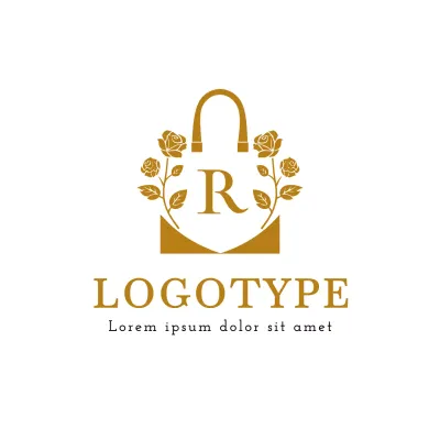 Gold Elegant Design Logo