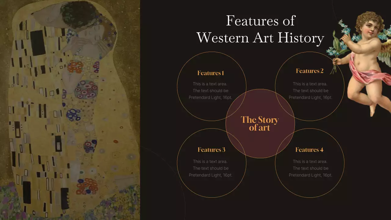 Brown Vintage Art Guide Presentation