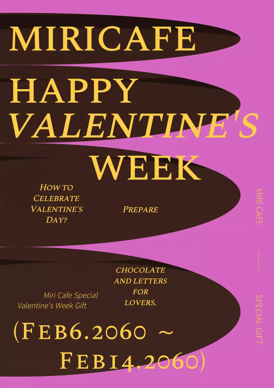  Valentine's Day Special Week with Chocolate Pond Concept