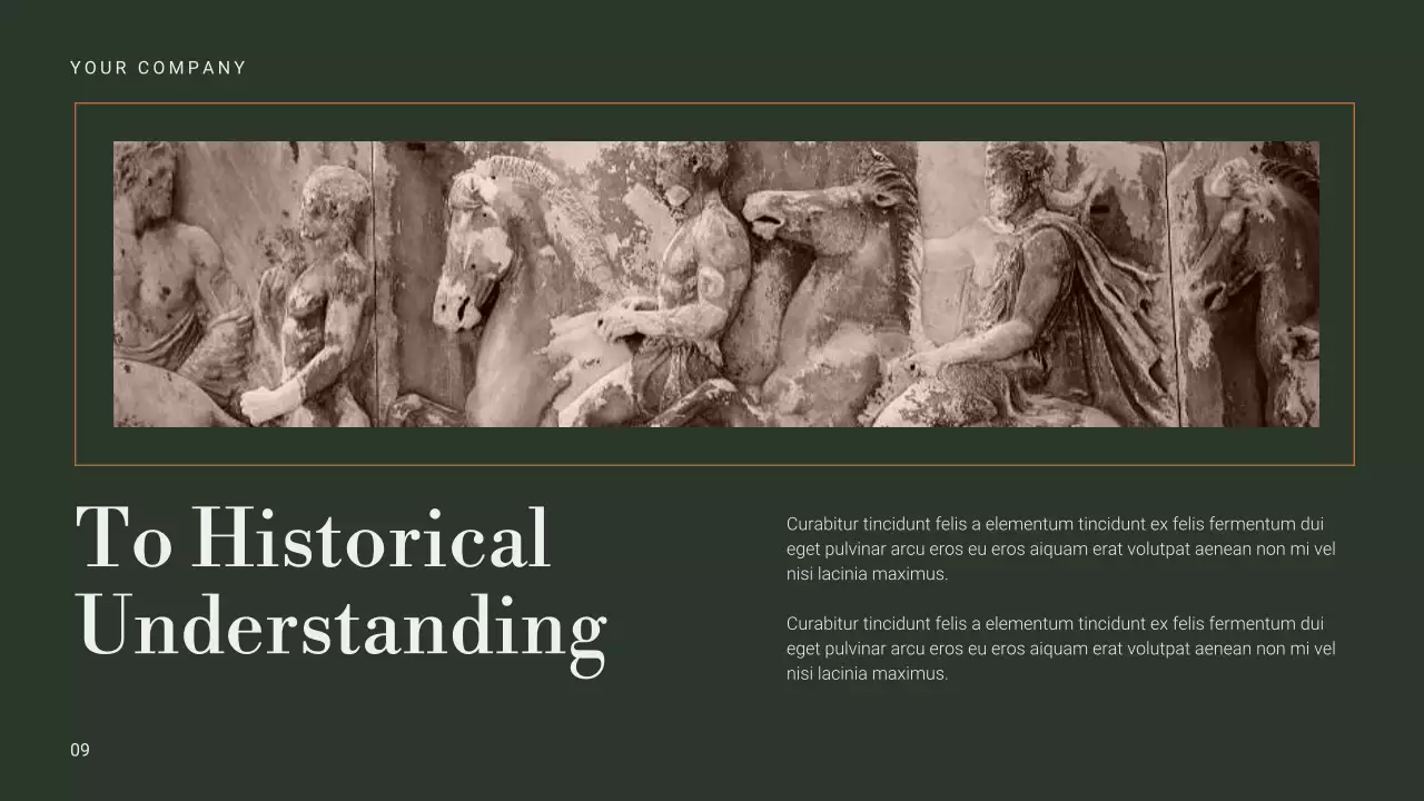 Green Vintage Historical Event Class Presentation