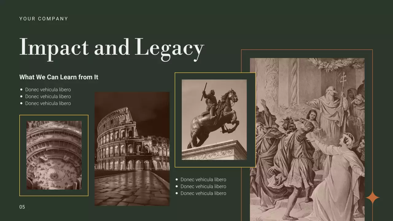 Green Vintage Historical Event Class Presentation