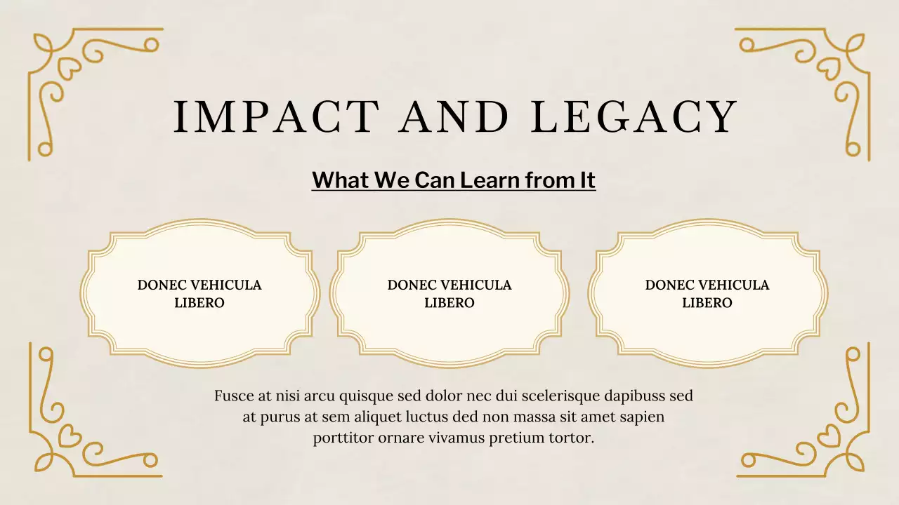 Beige Classic Historical Literature Lecture Presentation