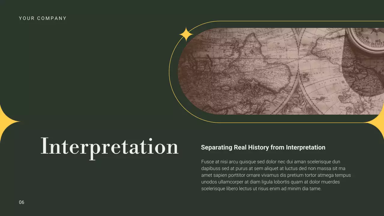 Green Vintage Historical Event Class Presentation