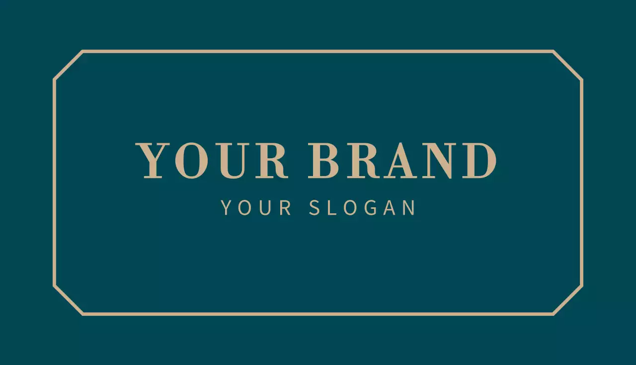 白黒 シンプル ビジネス 名刺