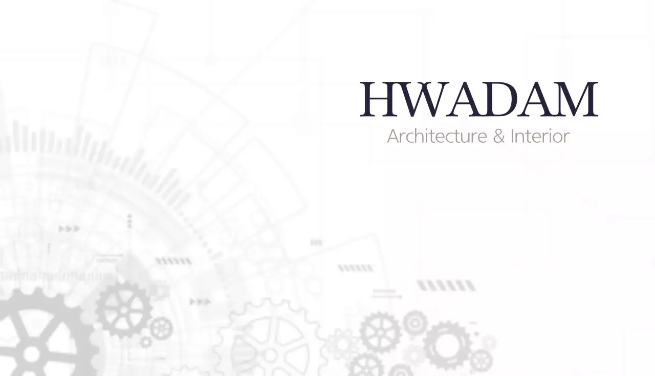 白 シンプル 建築 名刺