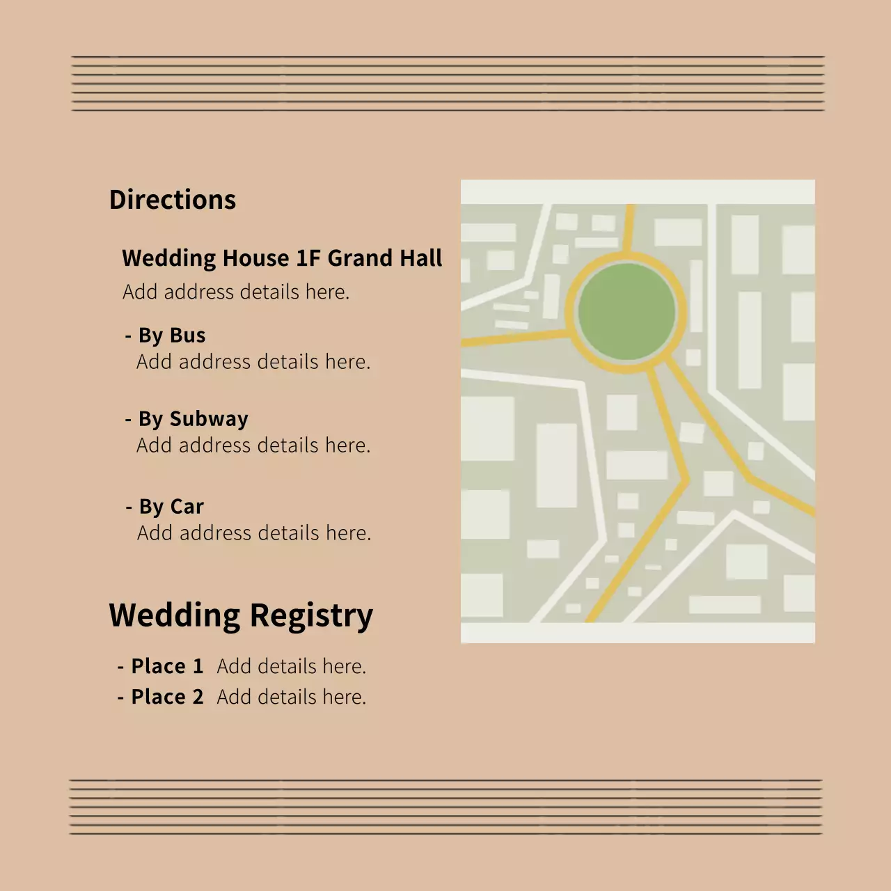 Coral Elegant Wedding Invitation Instagram Carousel