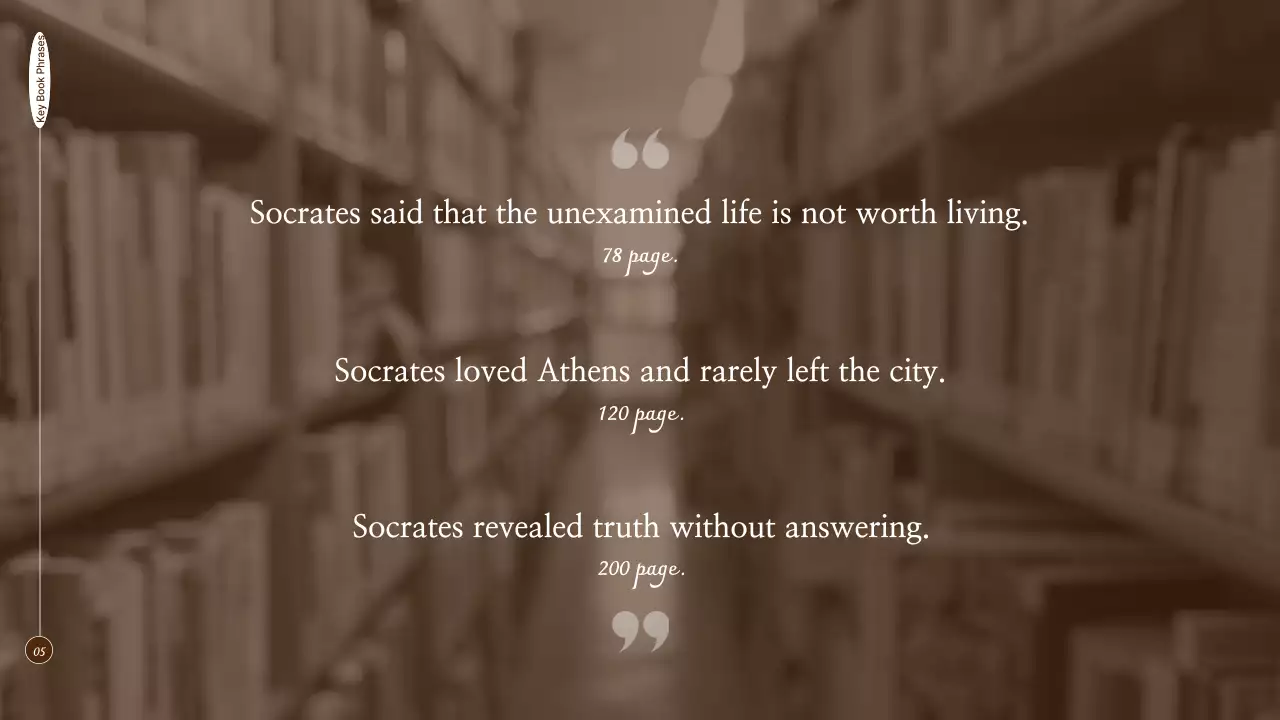 Brown Classic Philosophy Event Presentation