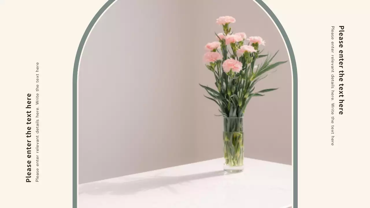 緑 シンプル プラン プレゼンテーション