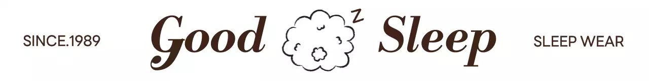 브라운과 화이트의 귀엽고 세련된 잠옷 브랜드