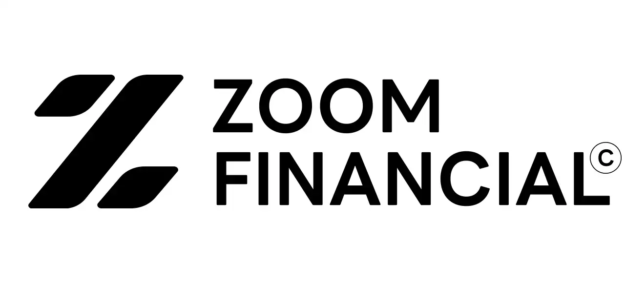 제트 일러스트 로고가 있는 모던한 느낌의 금융 회사