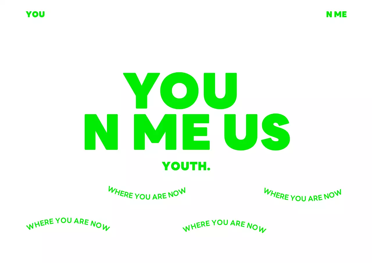 연두색의 미니멀하고 심플한 개인 굿즈