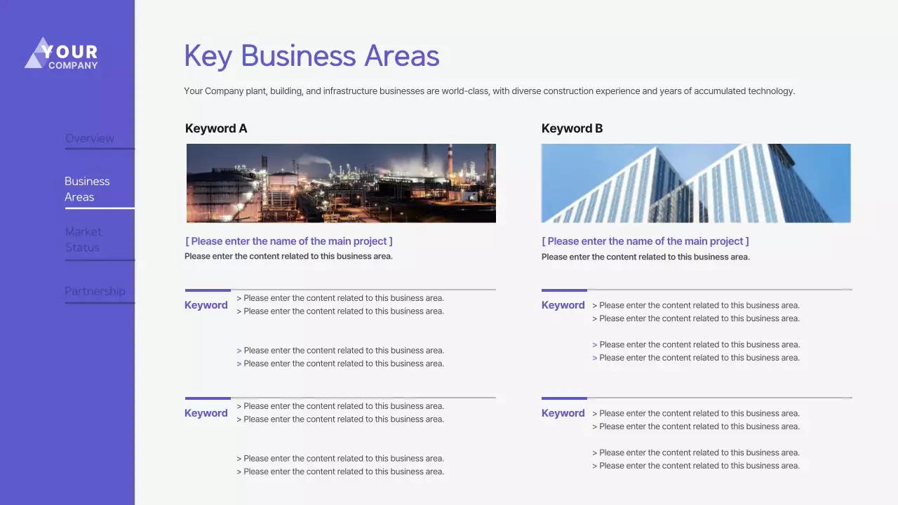 Purple Modern Business Presentation