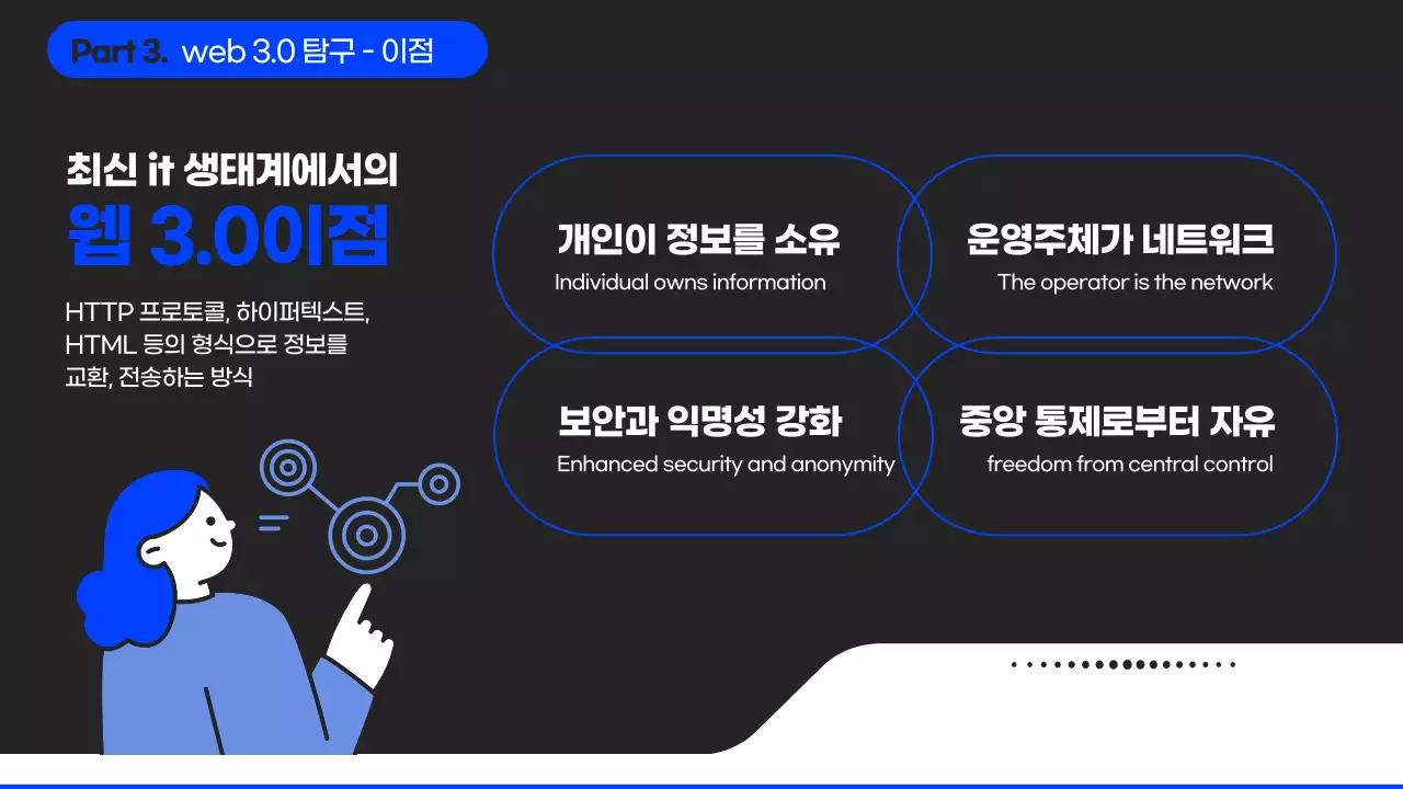 파랑과 검정 폴더 테마의 it 인터넷 강의