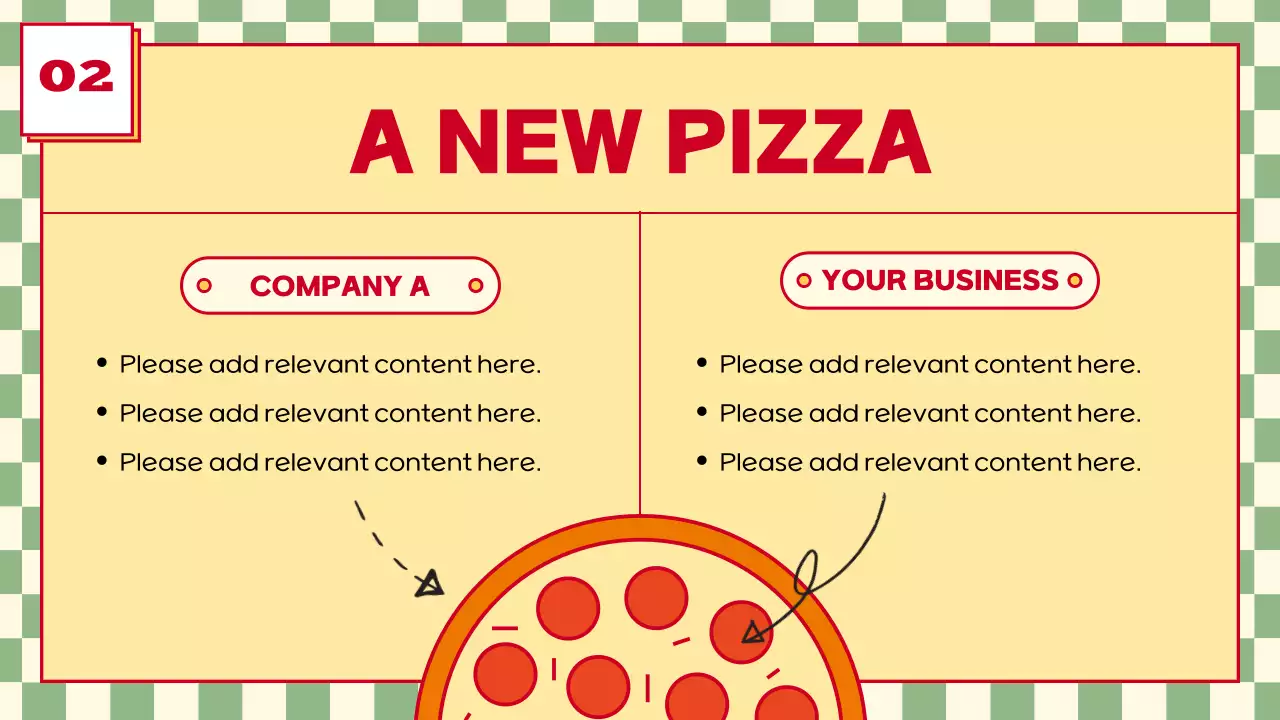 레드 빈티지 피자 사업 계획 프레젠테이션