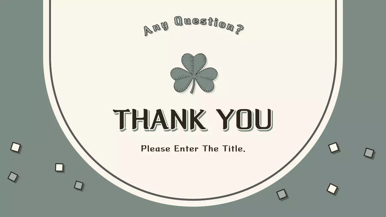 Vintage presentation in khaki and cream