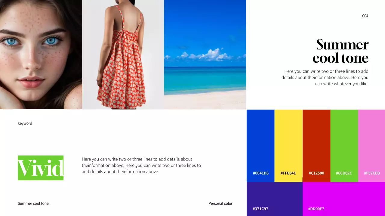 Rainbow Modern Color Guide Presentation